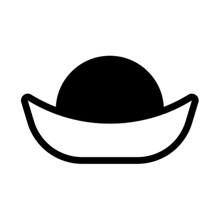 fortune icon duotune black style chinese new year illustration vector perfect. Icon sign from modern collection for web. Nice design perfectのイラスト素材