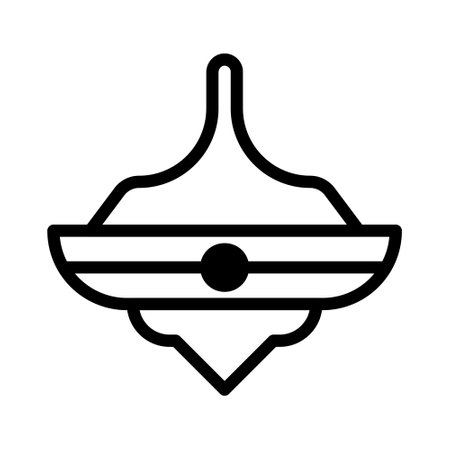 spnning icon duotune black style chinese new year illustration vector perfect. Icon sign from modern collection for web. Nice design perfectのイラスト素材