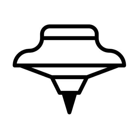 spnning icon duotune black style chinese new year illustration vector perfect. Icon sign from modern collection for web. Nice design perfectのイラスト素材