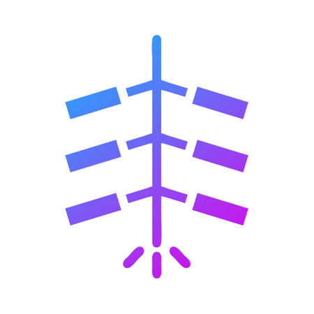 firecracker icon gradient purple style chinese new year illustration vector perfect. Icon sign from modern collection for web. Nice design perfectのイラスト素材