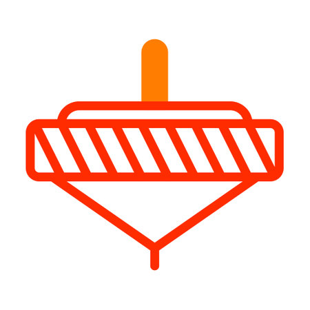 spinning icon duotone red style chinese new year illustration vector perfect. Icon sign from modern collection for web. Nice design perfectのイラスト素材