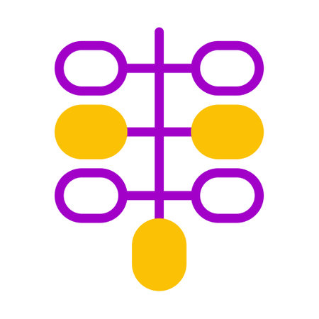 kurma icon duotone purple yellow style ramadan illustration vector element and symbol perfect. Icon sign from modern collection for web.のイラスト素材