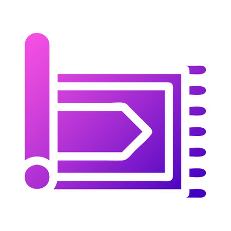 rug icon solid gradient pink style ramadan illustration vector element and symbol perfect. Icon sign from modern collection for web.のイラスト素材