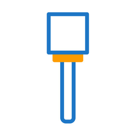 grenade icon duotone blue orange style military illustration vector army element and symbol perfect. Icon sign from modern collection for web.のイラスト素材