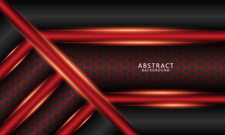 Red black modern abstract background for social media design wallpaper vector illustrationのイラスト素材