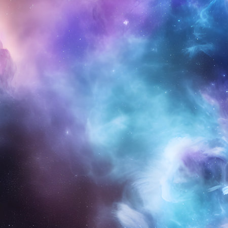 galaxy space abstract background, nebula light sky, random element design, wallpaperの素材