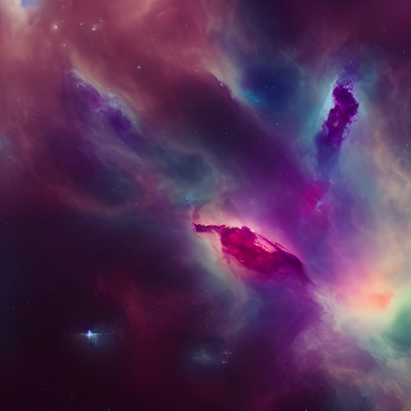 galaxy space random background, nebula light sky, abstract element design, wallpaperの素材