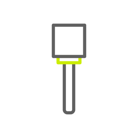 Grenade icon duocolor grey vibrant green colour military vector army element and symbol perfect.のイラスト素材