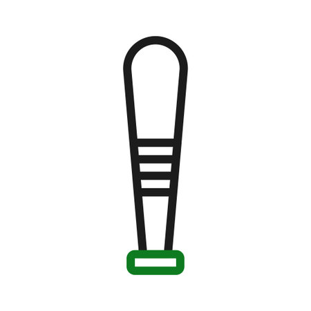 Baseball icon duocolor green black sport illustration vector element and symbol perfect.のイラスト素材