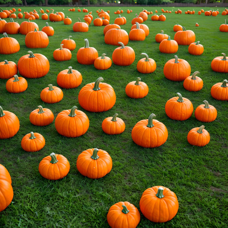 Halloween garden outside house decoration photoの素材