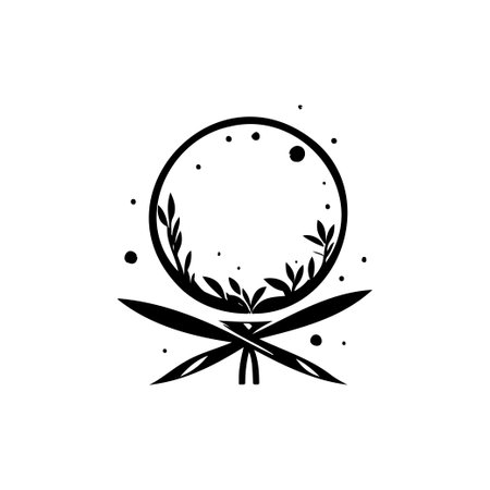 Planet cancer Icon hand draw black colour world cancer day logo vector element and symbolのイラスト素材