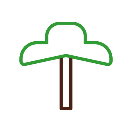 Simple Tree Icon. Concept of Nature, Environment, and Ecology.のイラスト素材