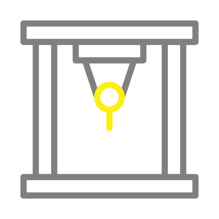 Newton's cradle pendulum. Concept of physics, motion, and energy.のイラスト素材