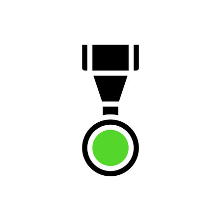 Award Medal Icon. Concept of Achievement and Recognition.のイラスト素材