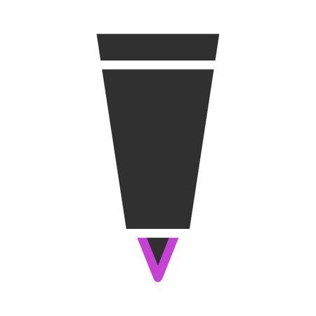 Icing tube, piping bag, frosting tip, pastry bag, decorating tool, baking tool, dessert, food, kitchen,  sweet, confectionery,  piping, decoratingのイラスト素材