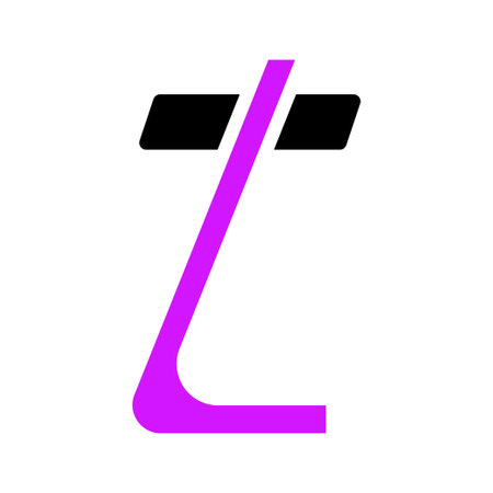 Modern, Abstract Letter T Logo Designのイラスト素材