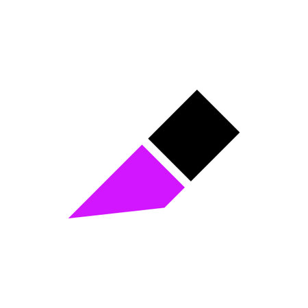 Abstract Geometric Logo Design. Modern and Minimalist Icon.のイラスト素材