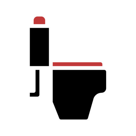 Toilet Icon. Restroom Symbol. Bathroom Sign.のイラスト素材