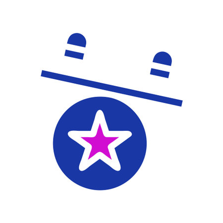 Modern and minimalist icon design. A creative illustration with star and geometric shapes. Great for...