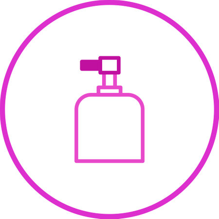 A simple and elegant line art illustration of a soap dispenser. Perfect for representing hygiene, skincare, or cosmetic products with a modern touch.のイラスト素材