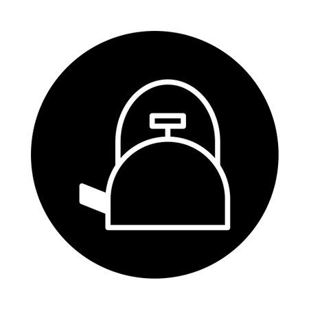 Simple black and white illustration of a teapot icon. Ideal for kitchenware, beverage, or design projects seeking clean, modern aesthetics.のイラスト素材