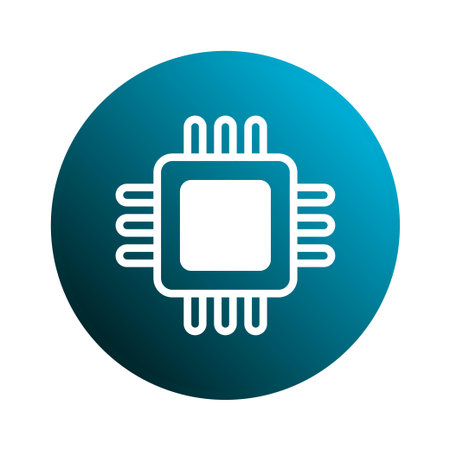 A stylized illustration depicting a central processing unit (CPU), showcasing its role in modern...