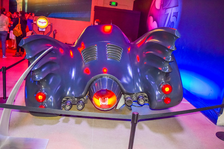 USA, California, Los Angeles, Hollywood, 17 Janua 2015: DC character batman, decorations, Batman...
