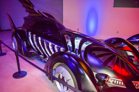 USA, California, Los Angeles, Hollywood, 17 Janua 2015: DC character batman, decorations, Batman...