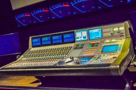 USA, CA, Los Angeles, Hollywood, 11 Janua 2015: Photo of Warner Bros inside views. Studio Tour Hollywood, VIP  TOUR. set lego city movie, Superman suit, decorations, studio Friends TV Show, recordingのeditorial素材