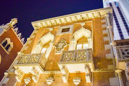 Las Vegas, NV, USA . January 21, 2016:  The Venetian Resort Hotel & Casino. The resort opened on May 3, 1999 with flutter of white doves, sounding trumpets, singing gondoliersのeditorial素材