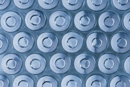 Glass medical ampoule vial for injection.の写真素材