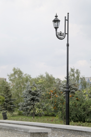 Lanterns for illumination of streets の写真素材