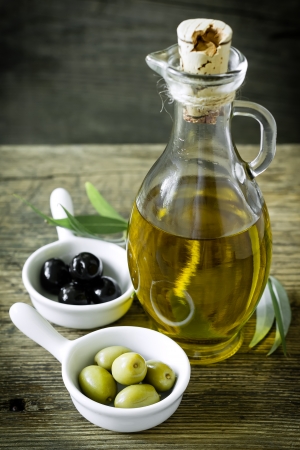 Olive oilの写真素材
