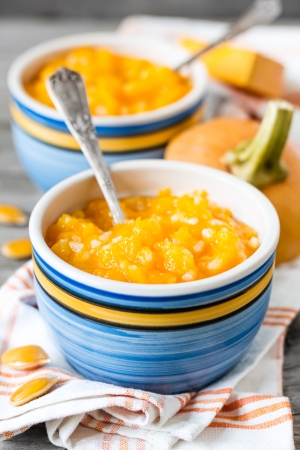 Pumpkin porridgeの写真素材