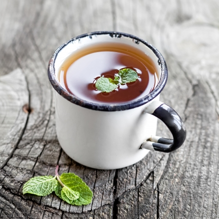 Mint teaの写真素材