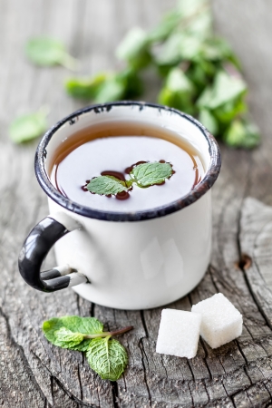 Mint teaの写真素材