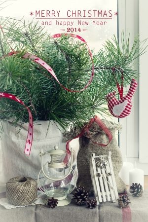 Christmas decorationsの写真素材