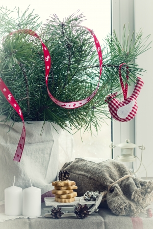 Christmas decorationsの写真素材
