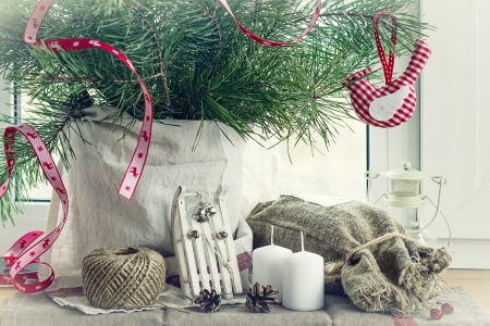 Christmas decorationsの写真素材