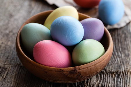 Easter eggsの写真素材