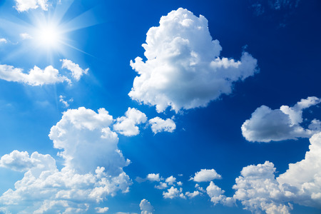 Blue skyの写真素材