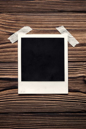 blank photo frameの写真素材