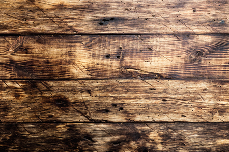 old wooden table topの写真素材