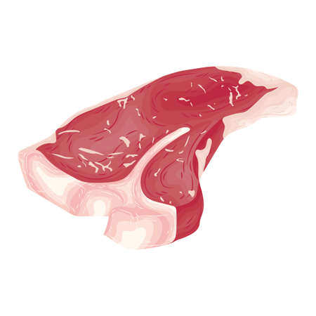 menu wagyu japanese bbq meal beef vector meat cute herb barbeque steak grill protein cartoon kitchenのイラスト素材