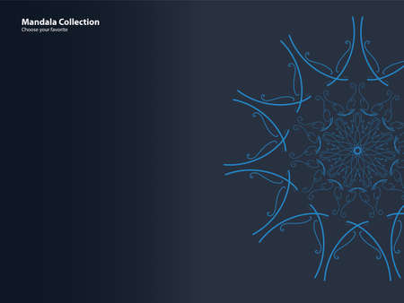 mandala pattern vintage ethnic tribal template style element wallpaper background motif circle art texture print traditional elegant rpund ornament drawing decoration gold meditation flower asianのイラスト素材