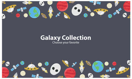 alien astronaut  galaxy universe space robot interstellar cute character vector icon cartoon doodle