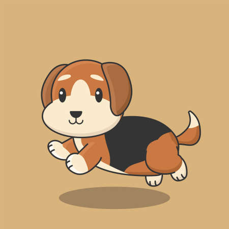 corgi dog cartoon puppy pet collection pug husky maltes beagle rottweiler chihuahua bulldog animalのイラスト素材