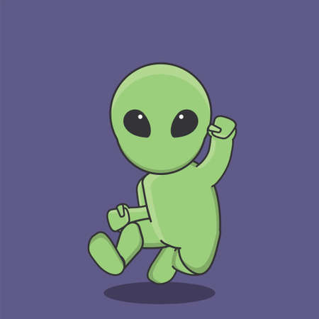 stars space ship alien planet character