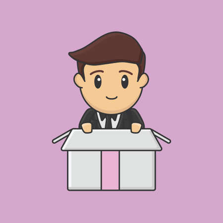 Beautiful bride and groom having their weddings couple avatar flat love romantic character vectorのイラスト素材