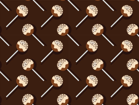 sugar taste vector candy dessert icon sweet snack illustration food childhood  homemade lifestyleのイラスト素材
